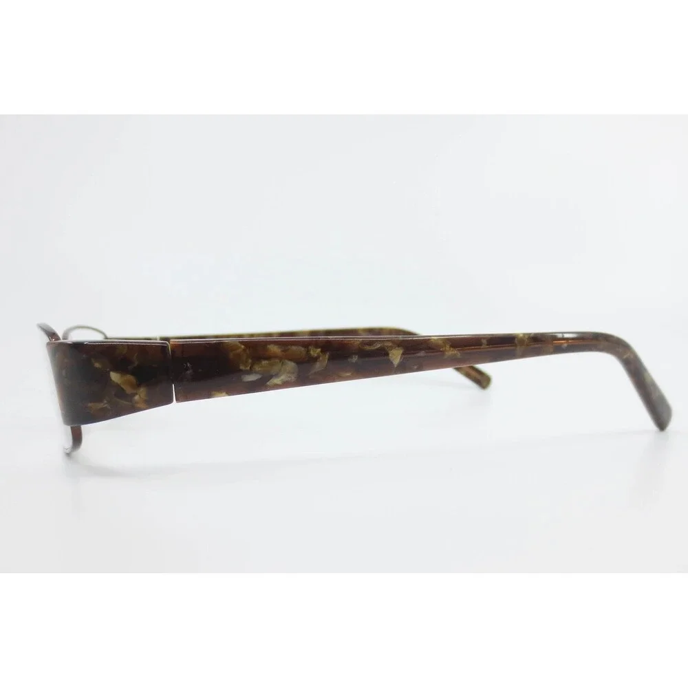 Via Spiga Lauria 580 Eyeglasses Brown Tortoise Rectangular Frames 51-16-135